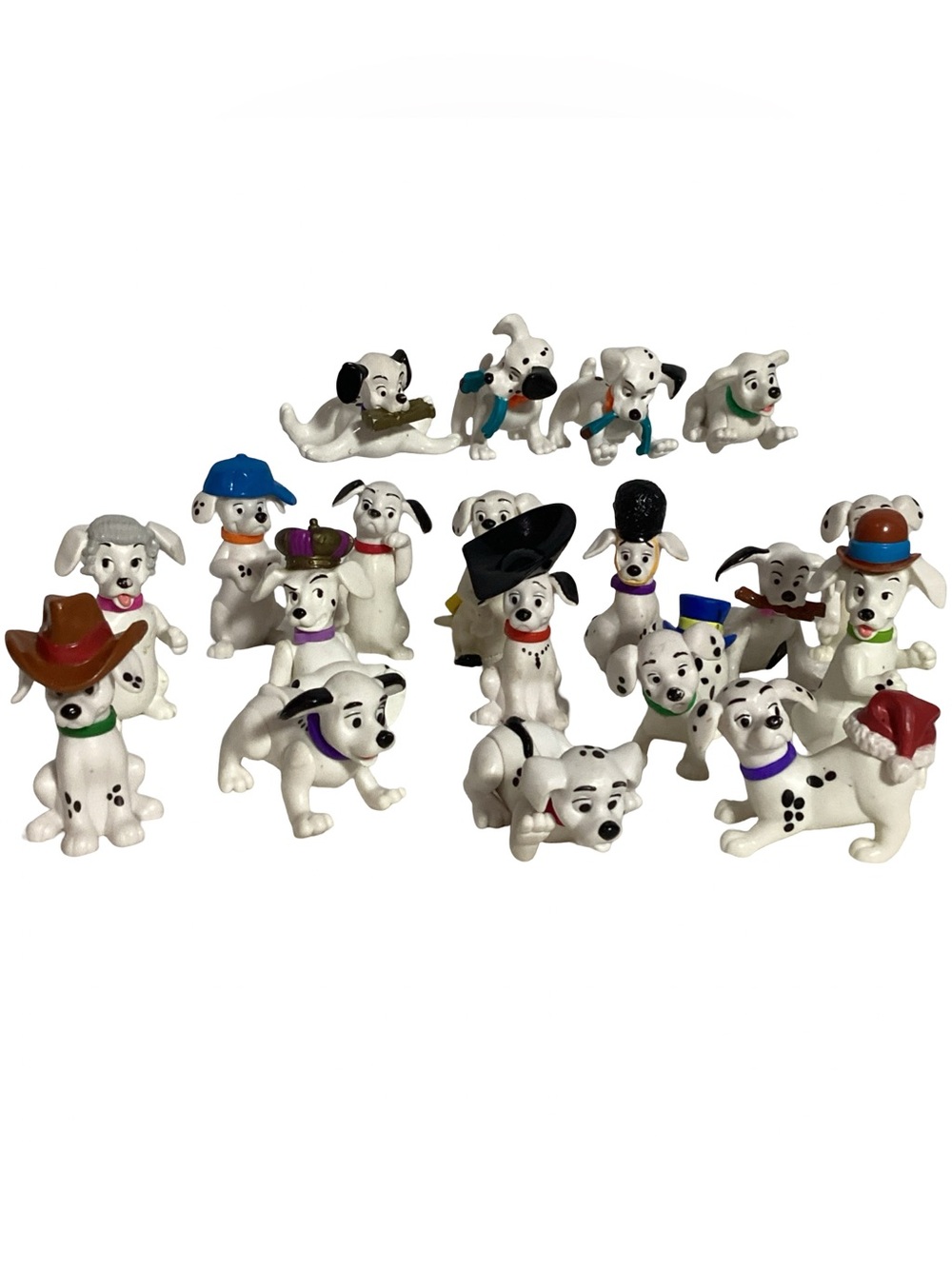 Vintage Y2K Lot of 19 DISNEY 101 Dalmatians 2-4” Figures Collectible Toys